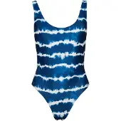 Superdry Code Tie Dye Baddräkt