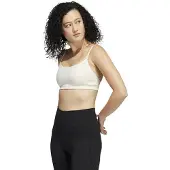 Adidas Sport Bh Yoga Studio - Vit Dam, storlek 2XL A-C
