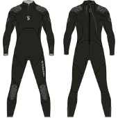 SCUBAPRO Everflex Yulex 5/4 Mm Våtdräkt För Damer