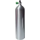 Metalsub S80 2026 Aluminum 207 Bar M26 Nitrox Valve Dykflaska