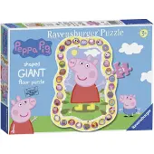 Ravensburger Peppa Pig Shaped Floor, 24 styck, Tecknade serier, 3 År