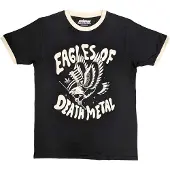 Ginza.se Eagles of Death Metal: Unisex Ringer T-Shirt/Eagle (Black) (Medium)