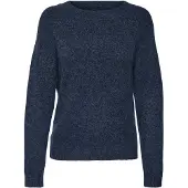 Vero Moda Tröja 'VMDoffy' marinblå