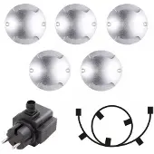 LightsOn Zenit Duo Vägg-/terrass 5-pack