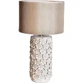 By Rydens Bordslampa Fiore, Creme / bärnsten, Vardagsrum / matsal, Keramik, Bordslampa