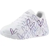SKECHERS Sneakers UNO LITE - GOLDCROWN SPREAD THE LOVE flickor - Vit - 30
