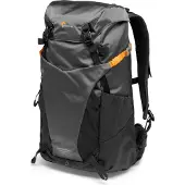 Lowepro Photo Sport BP 24L AW III (GY) - Ryggsäck small/medium för digitalkamera med objektiv - robust - utomhus - 100 x 300D nylon, polyester - grå