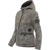 Dainese Centrale Absoluteshell Pro Camo vattentät dam motorcykel textiljacka