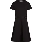Calvin Klein Slim Milano Flared Dress
