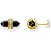 Thomas Sabo Glam & Soul Cosmic Amulet gold-plated onyx örhängen H2281-177-11