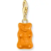 Thomas Sabo Haribo gold-plated charm pendant goldbears in orange berlock 2186-413-8
