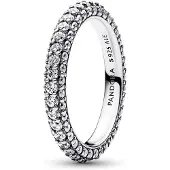 Pandora Timeless Pave Single-row Sterling silver alliansring 192627C01-54