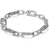 Pandora ME Sterling silver Five Openable Link Chain armband 593363C00-3