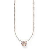 Thomas Sabo Sparkling circles rose halsband KE1881-416-14-L45v