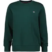 Gant Sweatshirt silvergrå / gran / röd