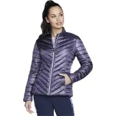 SKECHERS Kläder Dam - Lila - GO Shield Shine Jacka