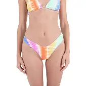 Hurley Rainbow Ombre Rvsb Cheeky Scoop Bikini Botten