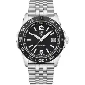 Luminox Pacific Diver Rostfritt Stål Svart Urtavla Kvarts XS.3122 200M Herrklocka svart