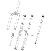 RockShox Charger3 Pike C1+ 2023+ Kompressiondämpare