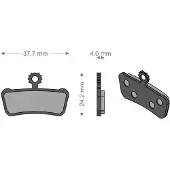 Brenta Ciclo Xo-elixir Trail/rsc/r/t Avid/sram Sintradbromsbelägg