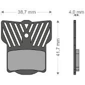 Brenta Ciclo Light Tech Mt2-8 Disk Magura Skivbromsbelägg