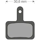Brenta Ciclo Deore/altus/orion Shimano/trp/quad Sintradbromsbelägg