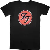 Ginza.se Foo Fighters: Ladies T-Shirt Dress/FF Logo (Black) (X-Large)