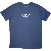 Ginza.se Aerosmith: Unisex T-Shirt/Mini Wings Logo (Denim Blue) (XX-Large)