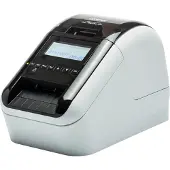 Brother QL-820NWBc - Etikettskrivare - dubbelfärgad (monokrom) - direkt termisk - Rulle (6,2 cm) - 300 x 600 dpi - upp till 110 etiketter/min - USB...