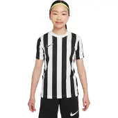 Nike Matchtröja Dri-FIT Striped Division IV - Vit/Svart Barn, storlek XL: 158-170 cm