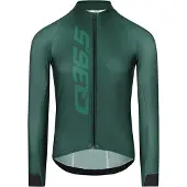 Q36.5 Gregarius Hybrid Signature Long Sleeve Green Jersey, Size S