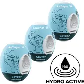 Satisfyer Masturbator Egg Set Of 3 Savage