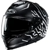 HJC i71 Celos MC5SF Integralhjälm Matt/Svart/Vit L Unisex sort