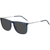 HUGO Blue sunglasses with logo details
