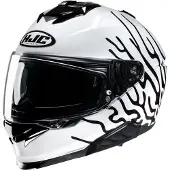 HJC i71 Celos MC3H Integralhjälm Svart/Vit/Gul XL Unisex sort