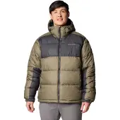 Columbia Sportswear Men's Pike Lake II Hooded Jacket Stone Green, Shark