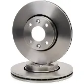 Delphi Bromsskivor BG3762 fram, ventilerad, 2 Stycke