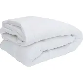 vidaXL Madrasskydd vit 90x190 cm