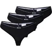 BOSS String svart / vit