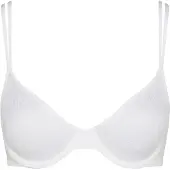 Calvin Klein Underwear Behå 'Sheer Marquisette' vit