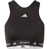 Adidas Techfit High Neck Sport-bh Med Medium Stöd