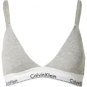 Calvin Klein Modern Attraction Bokstavsjacquard Lätt Bekväm Justerbar BH Damunderkläder Kokosnöt-Grå QF5650-P7A XS