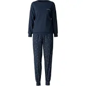 Calida Pyjamas marinblå / vit