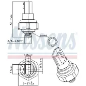 Nissens Tryckvakt, luftkonditioneringssystem 301038