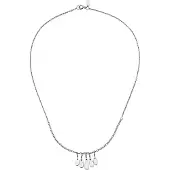 Maanesten Halsband 'Theresa' silver