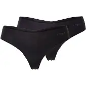 Sloggi String 'ZERO Microfibre 2.0 H' grå / svart