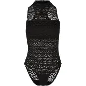 Urban Classics Crochetneck Body Tröja Med Hög Krage