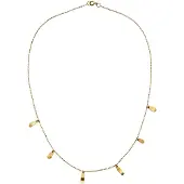 Maanesten Halsband 'COLUMBINE' guld
