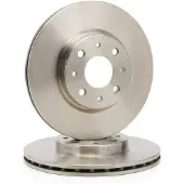 Delphi Bromsskivor BG2830 fram, ventilerad, 2 Stycke