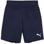 Puma Sportsshorts - LagMÅL - Marinblå m. Vit - - 10 år (140) - Shorts